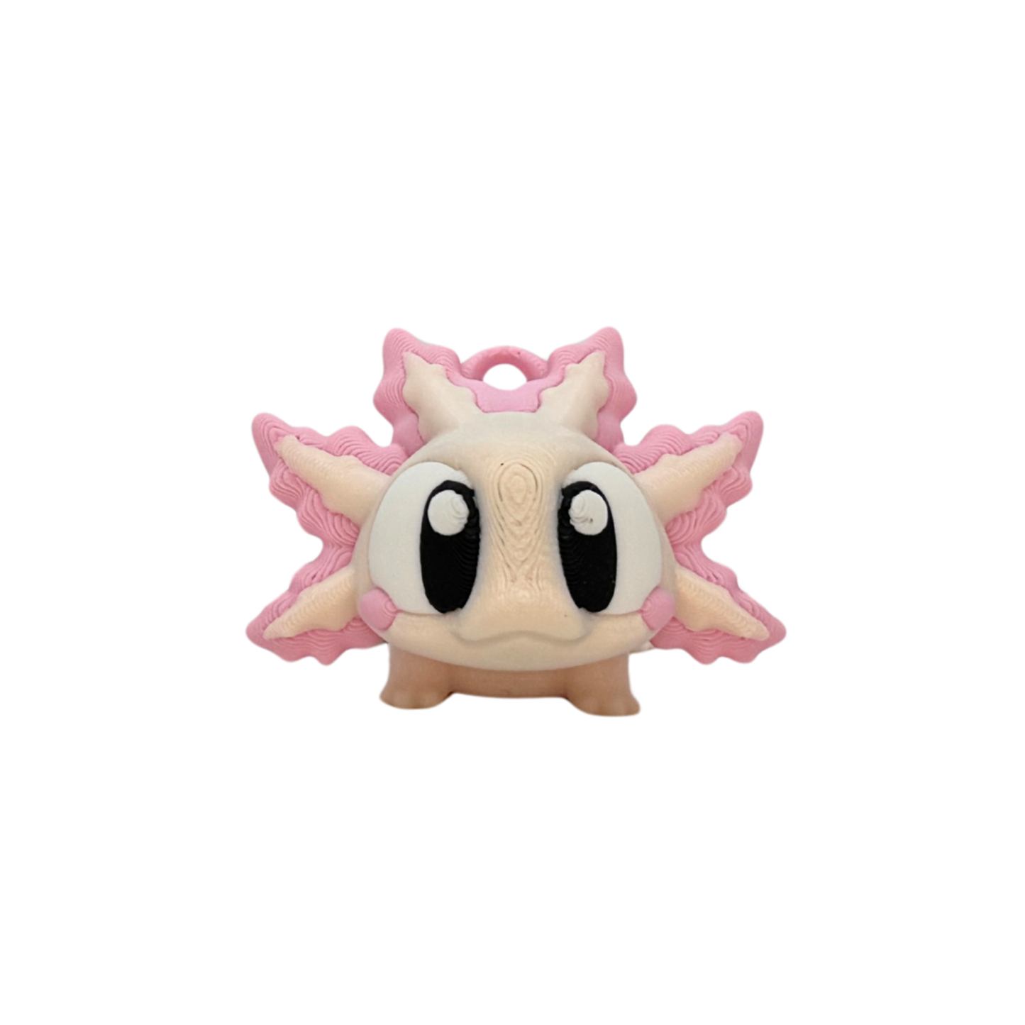 3D Flexi Axolotl Keychain