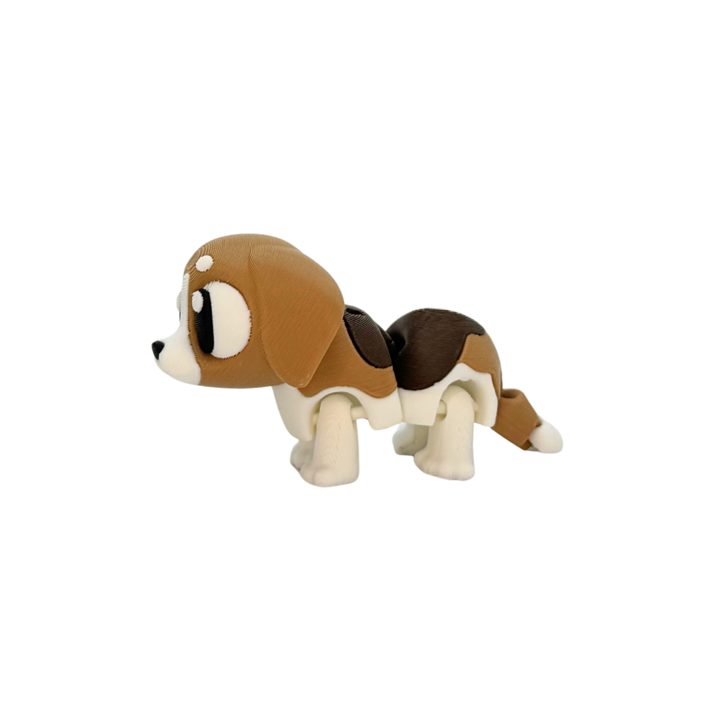 3D Flexi Beagle Keychain
