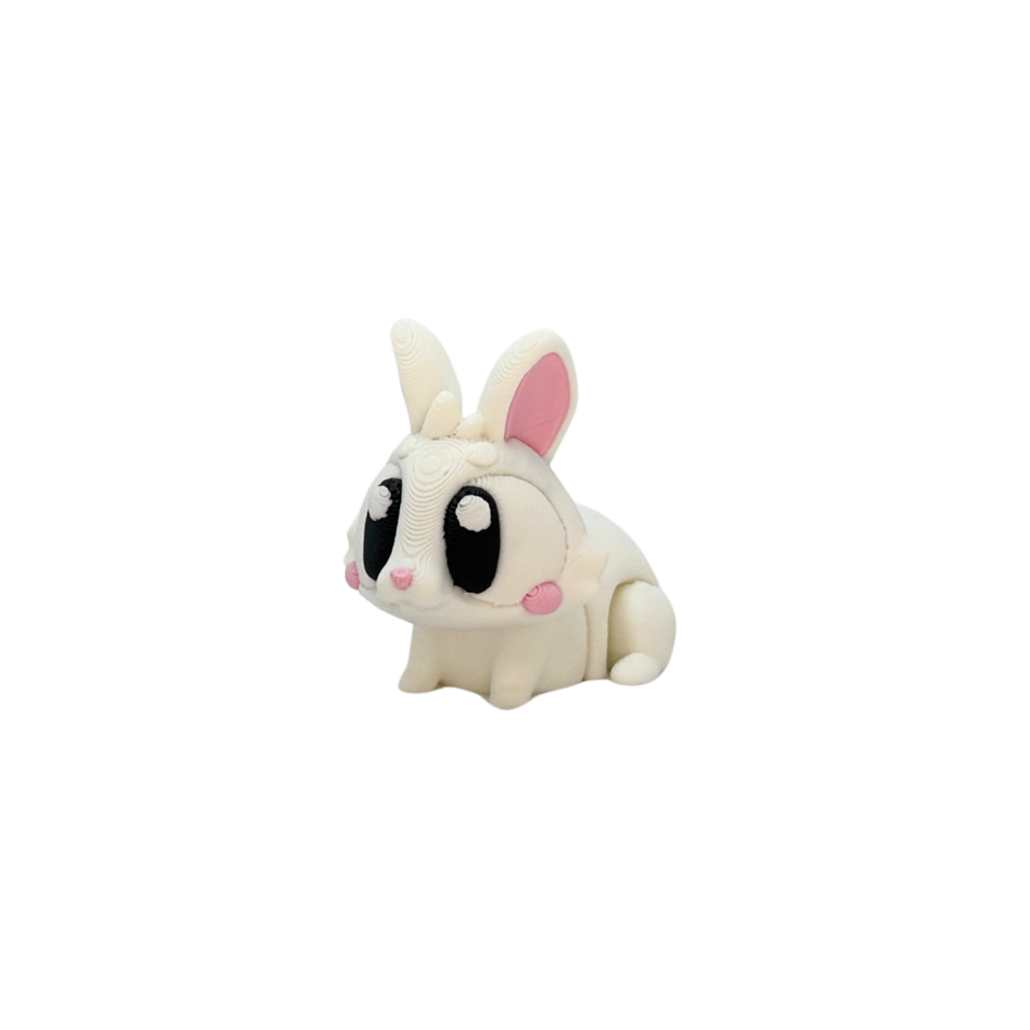 3D Flexi Bunny Keychain