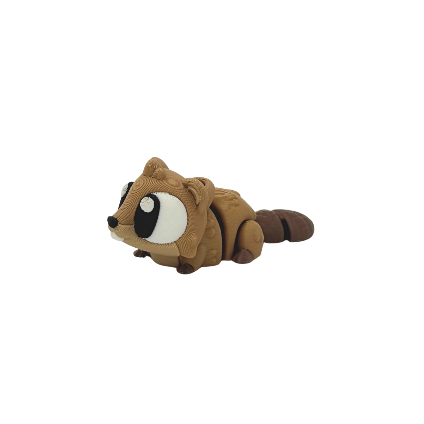 3D Flexi Beaver Keychain
