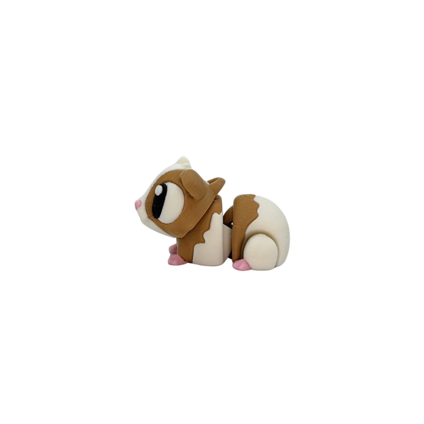 3D Flexi Guinea Pig Keychain