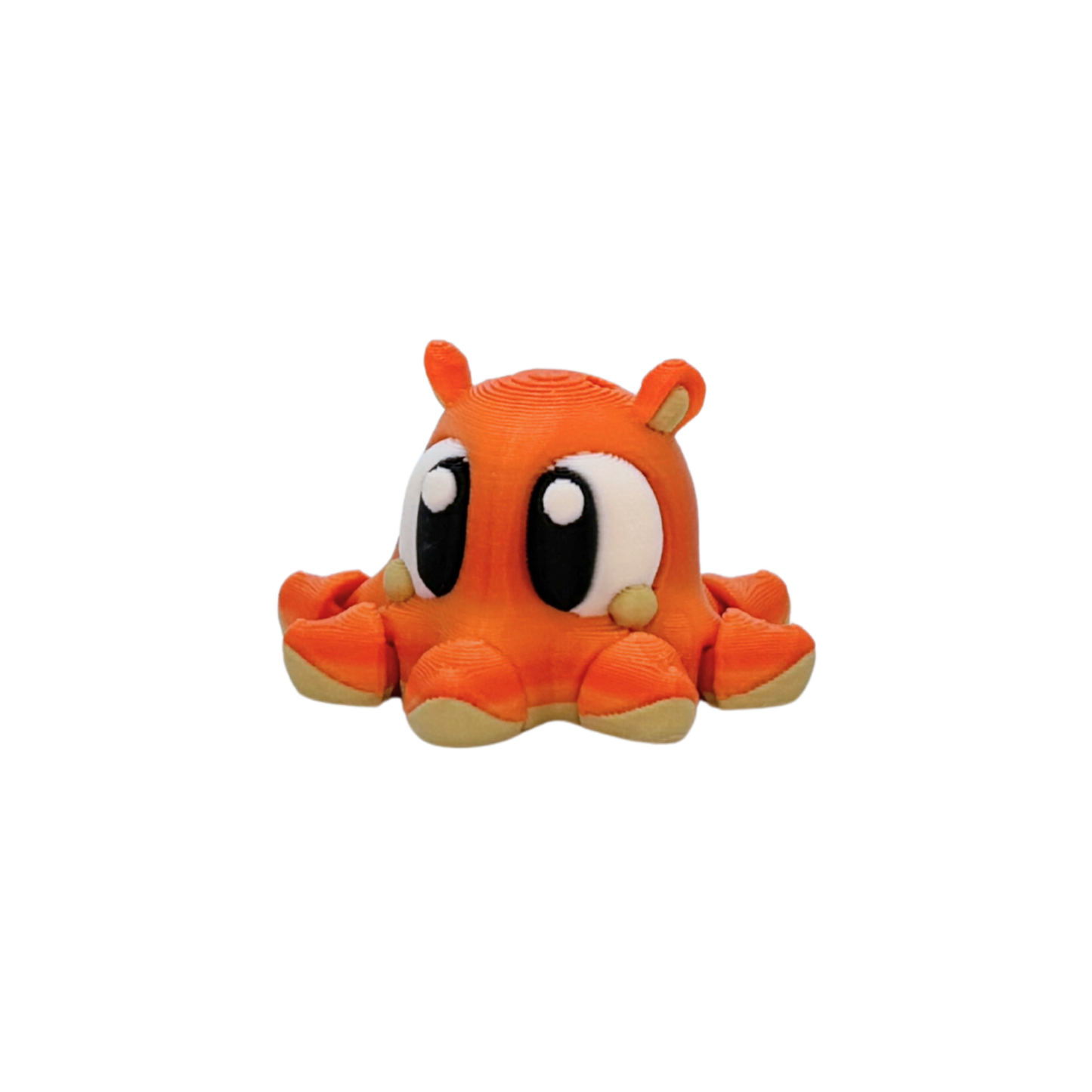 3D Flexi Octopus Keychain