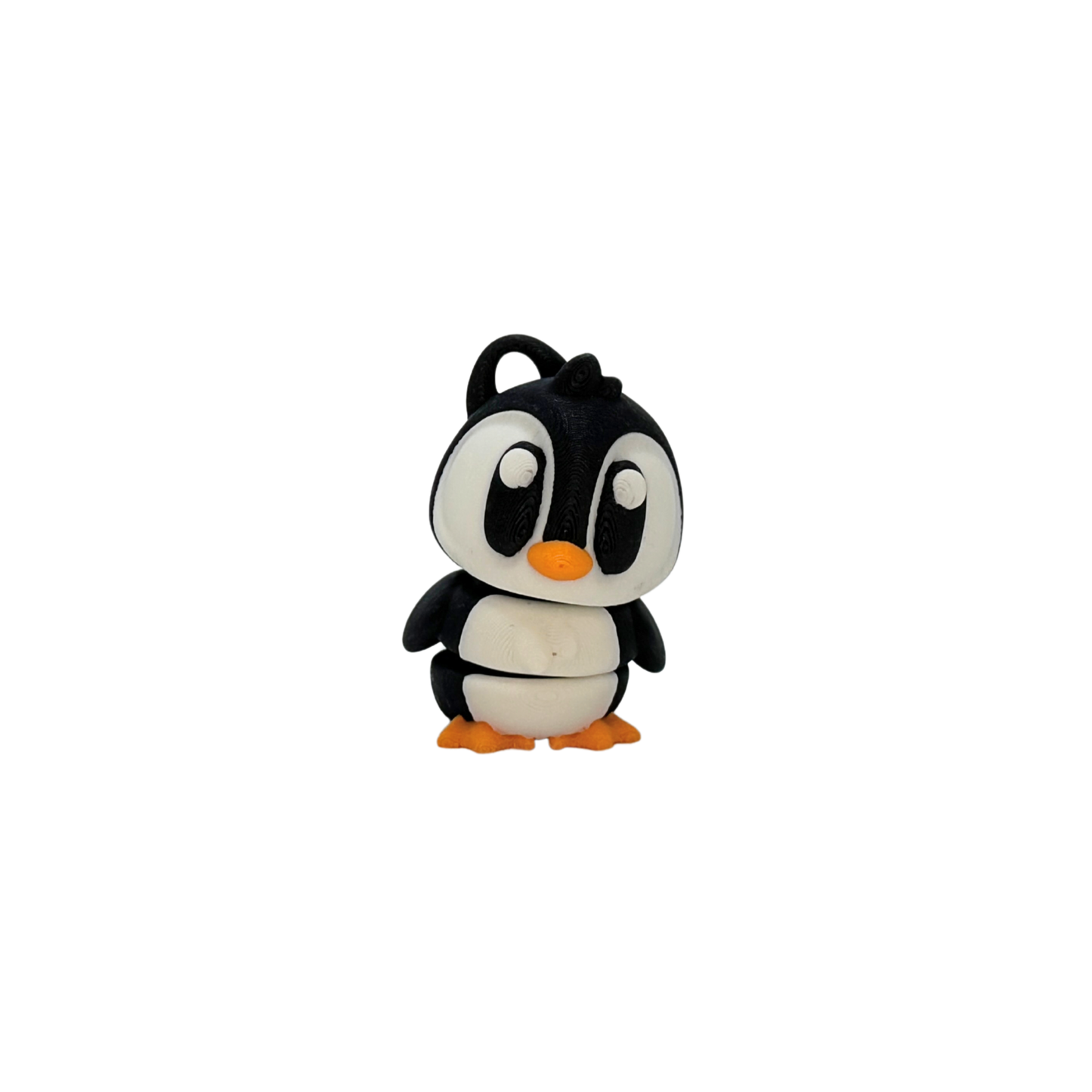 3D Flexi Penguin Keychain