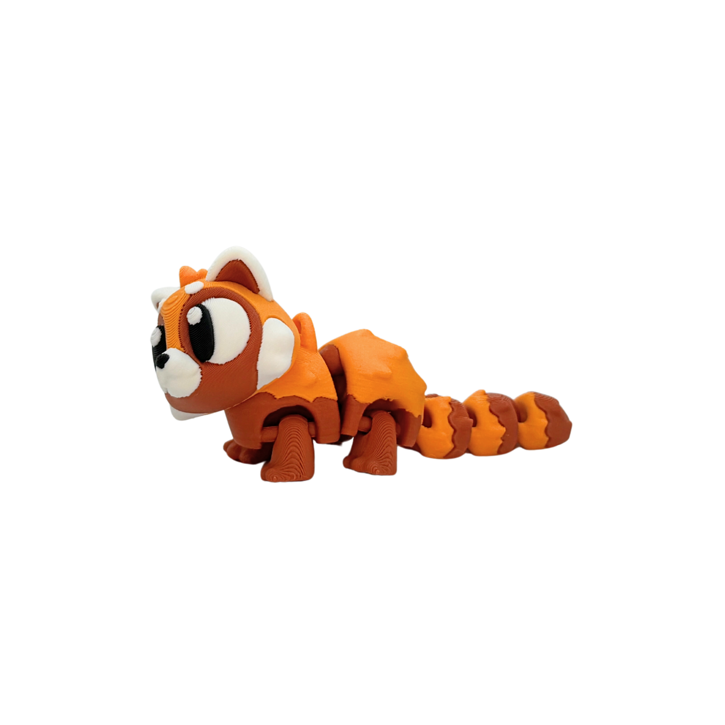 3D Flexi Red Panda Keychain