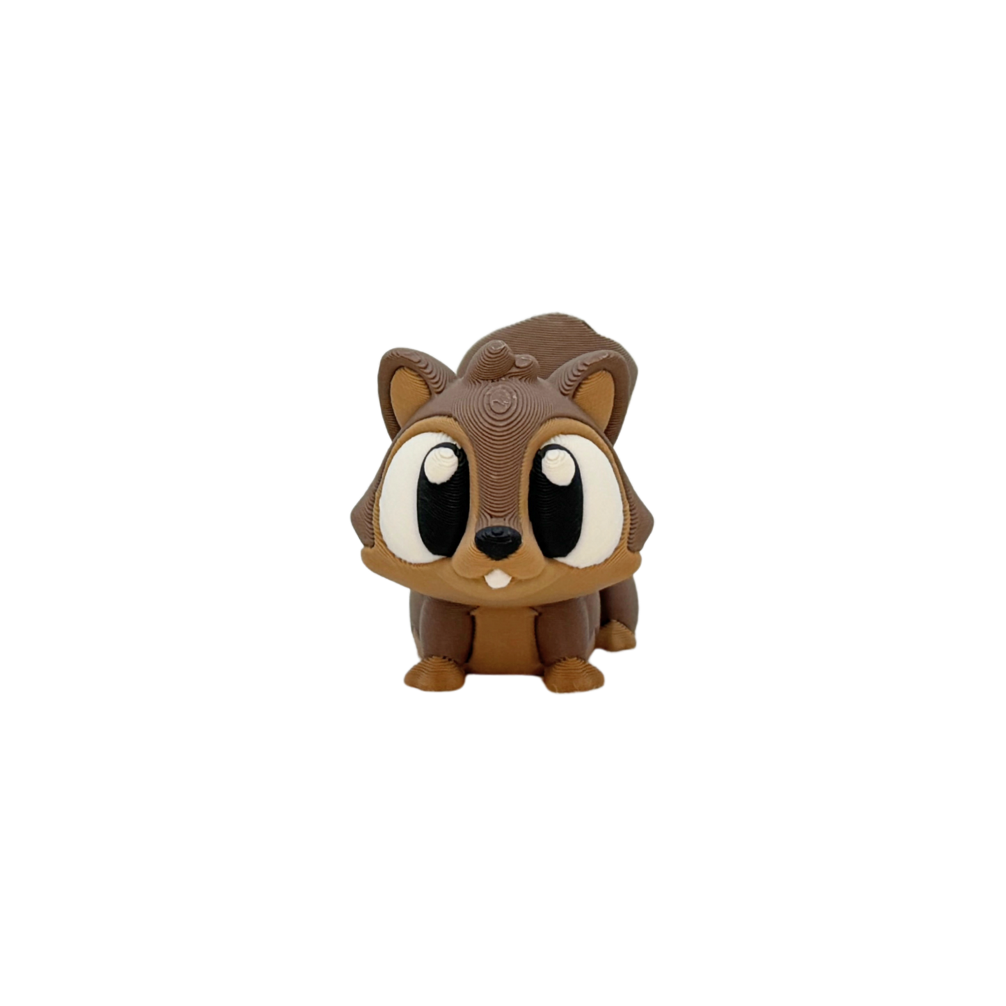 3D Flexi Squirrel Keychain