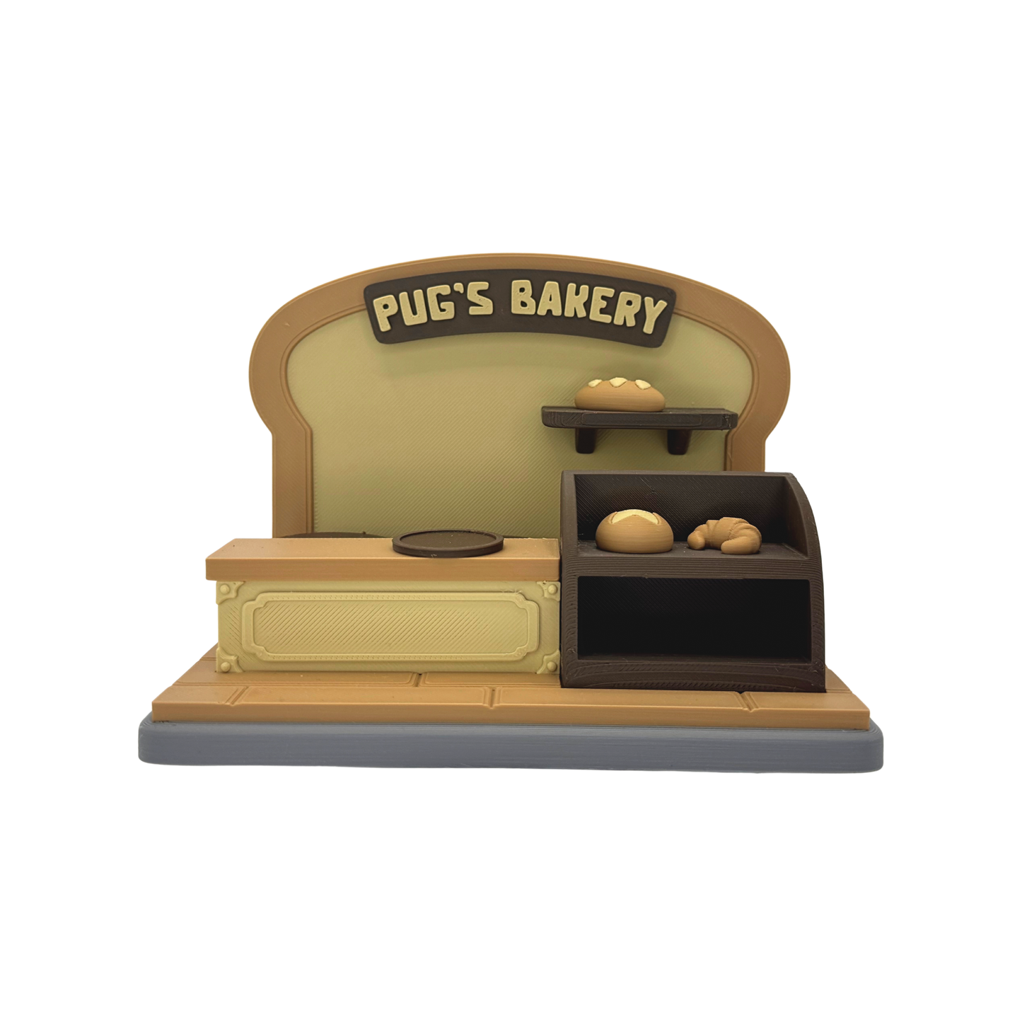 3D Pug's Bakery Playset