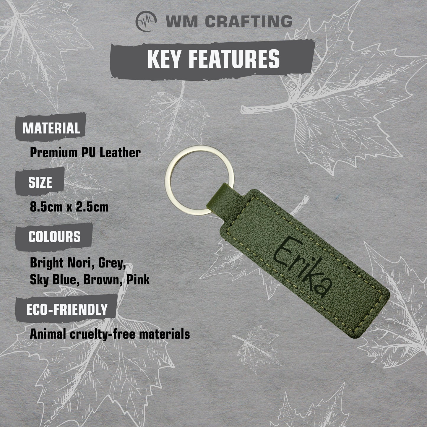 KeyCrest Keychain
