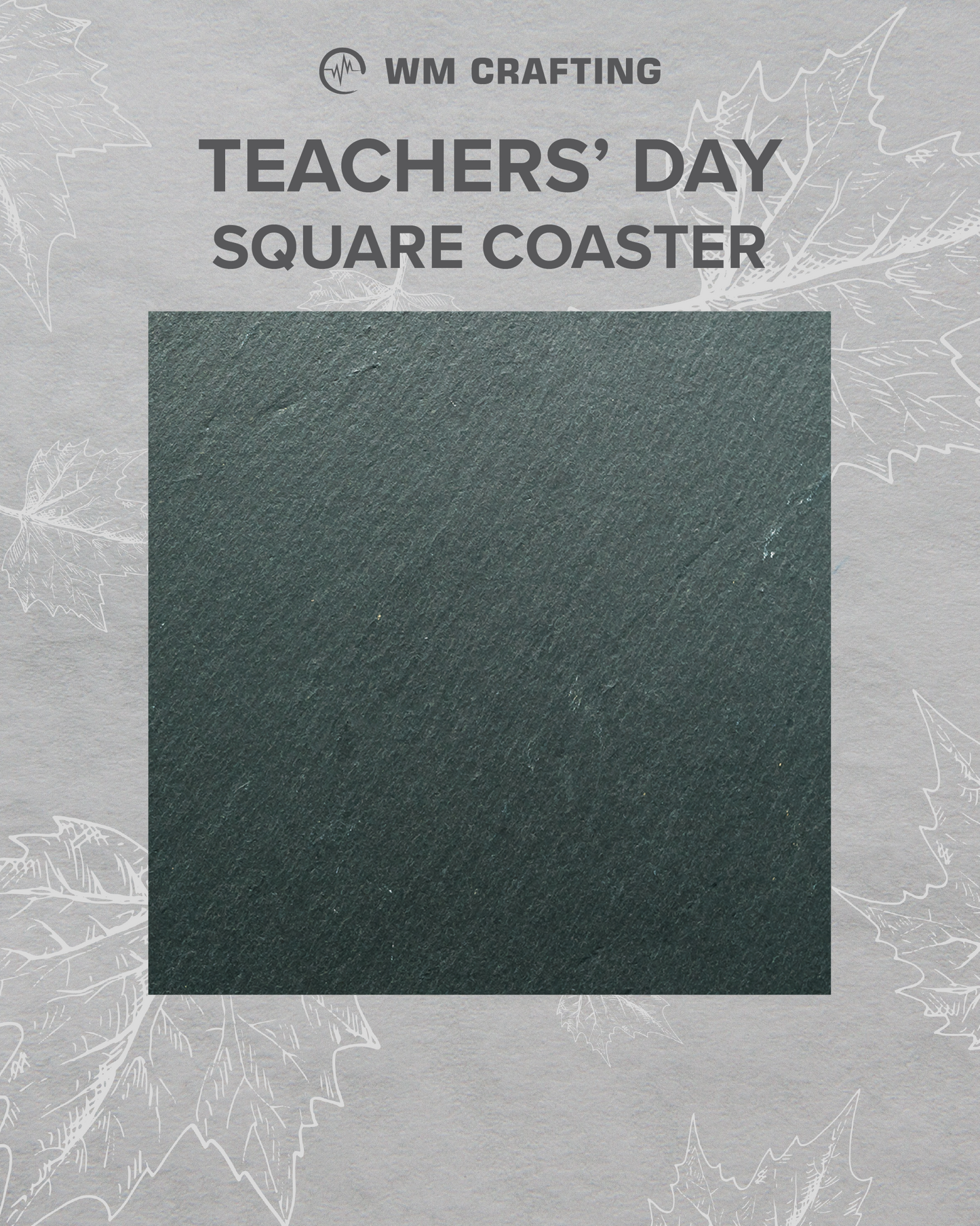 š Happy Teachersā Day Slate Coaster