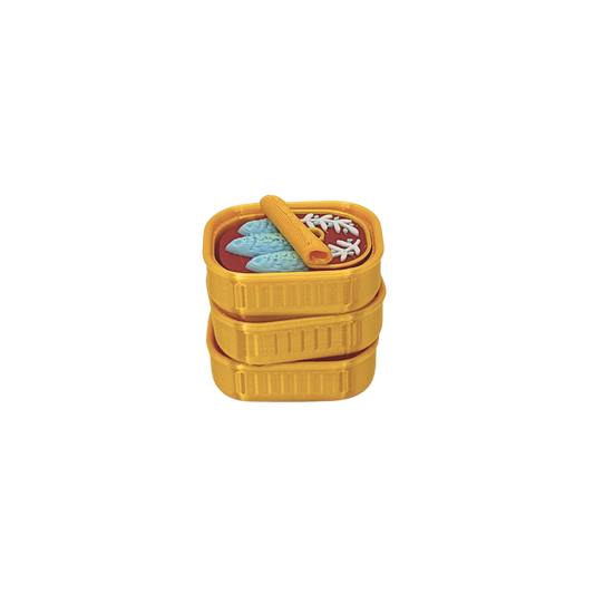 3D Sardine Clicker Keychain