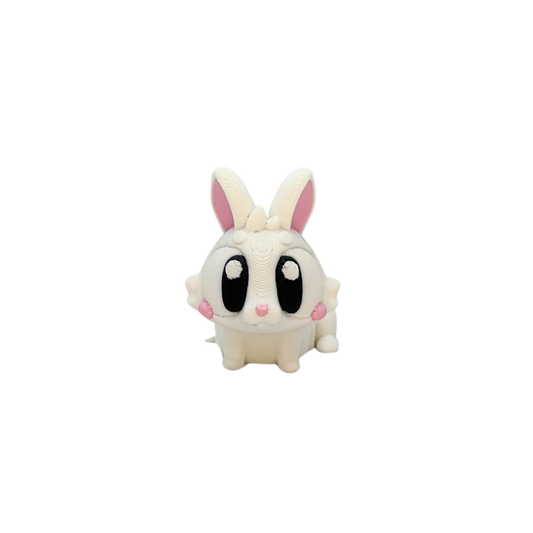 3D Flexi Bunny Keychain