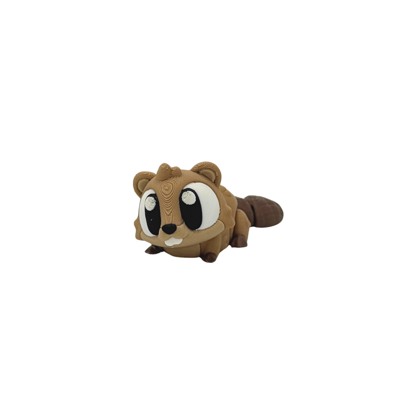 3D Flexi Beaver Keychain