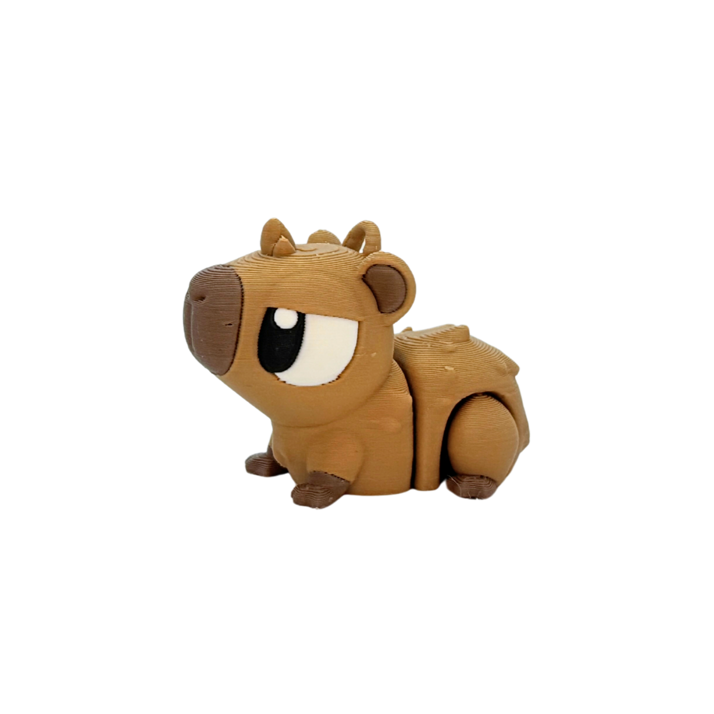 3D Flexi Capybara Keychain