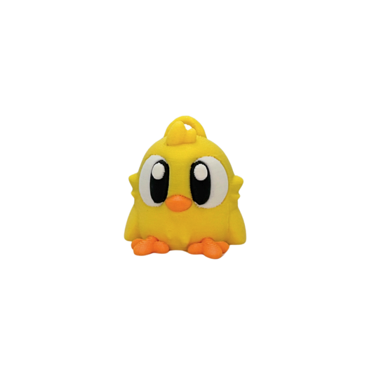 3D Flexi Chick Keychain