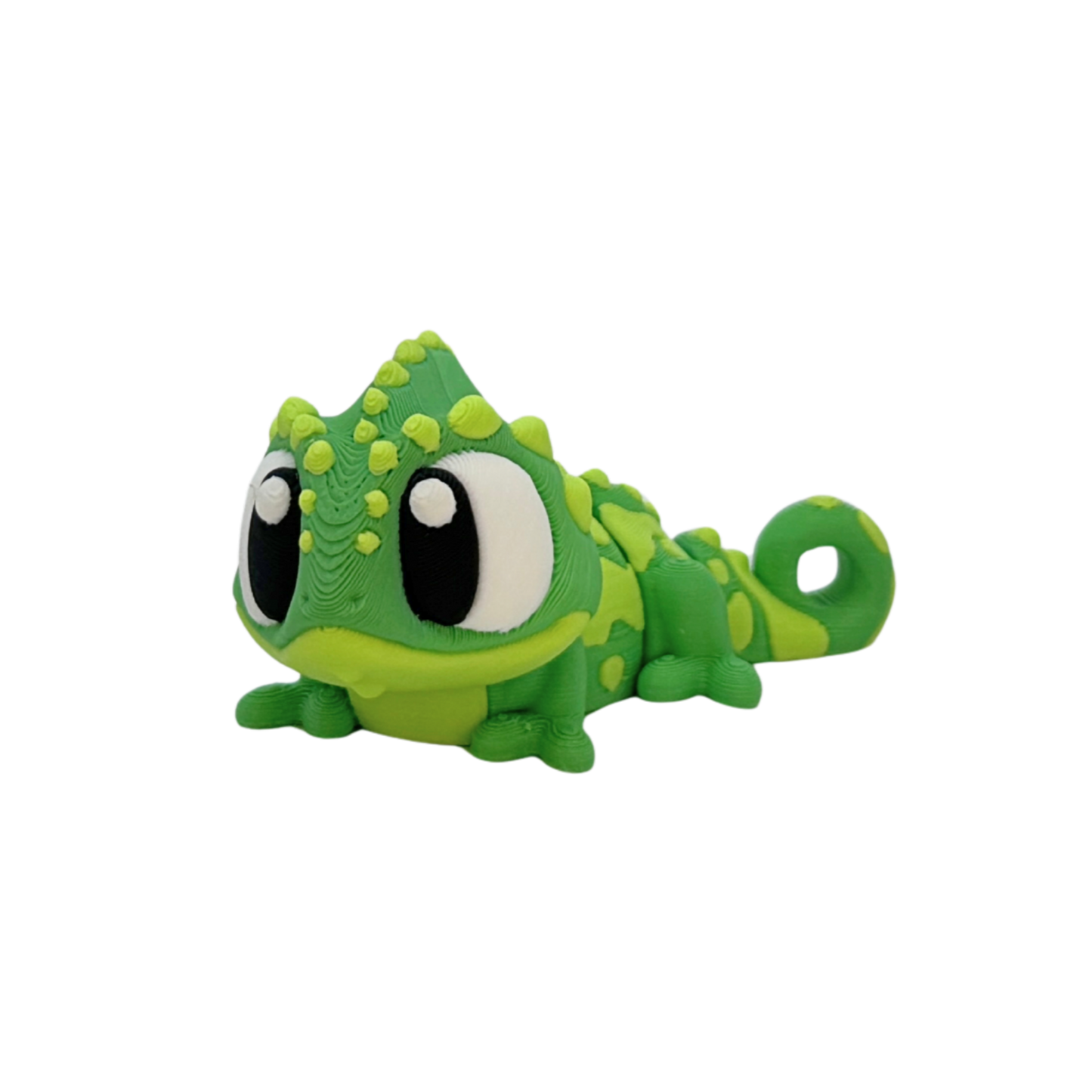 3D Flexi Chameleon Keychain