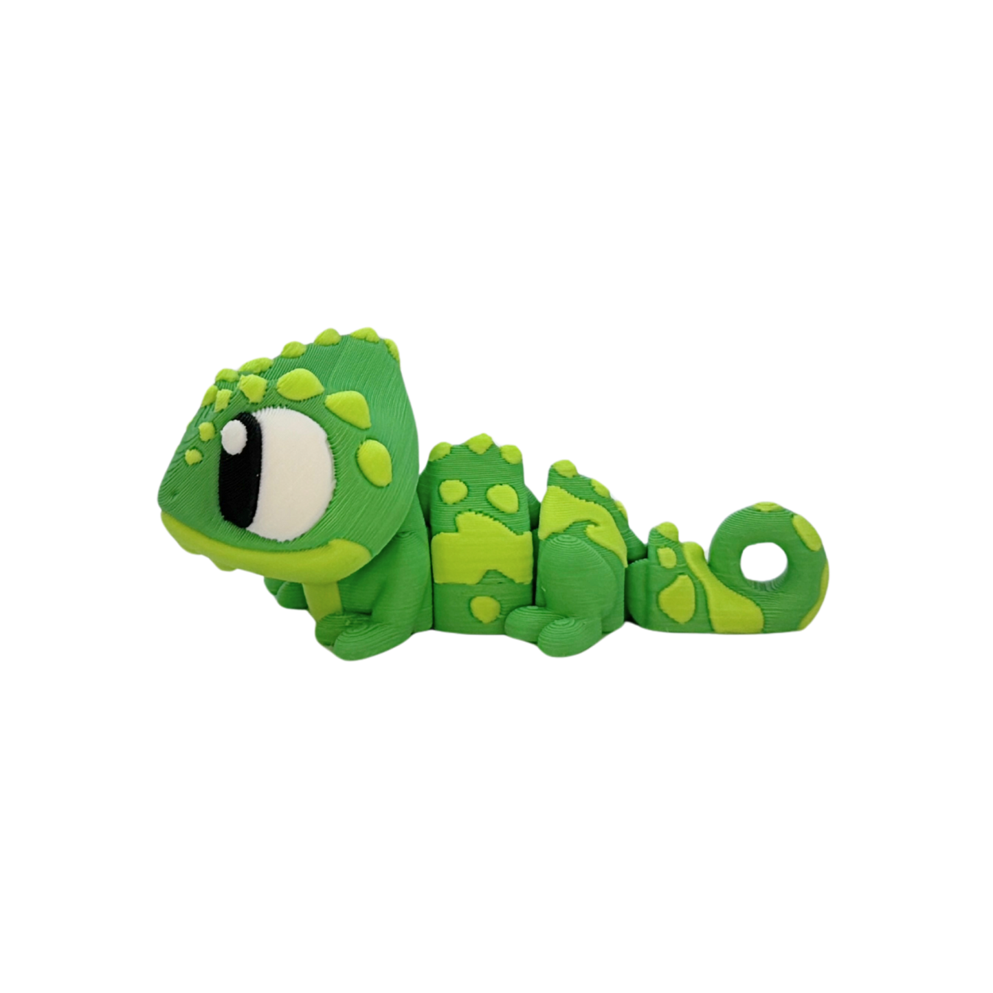3D Flexi Chameleon Keychain