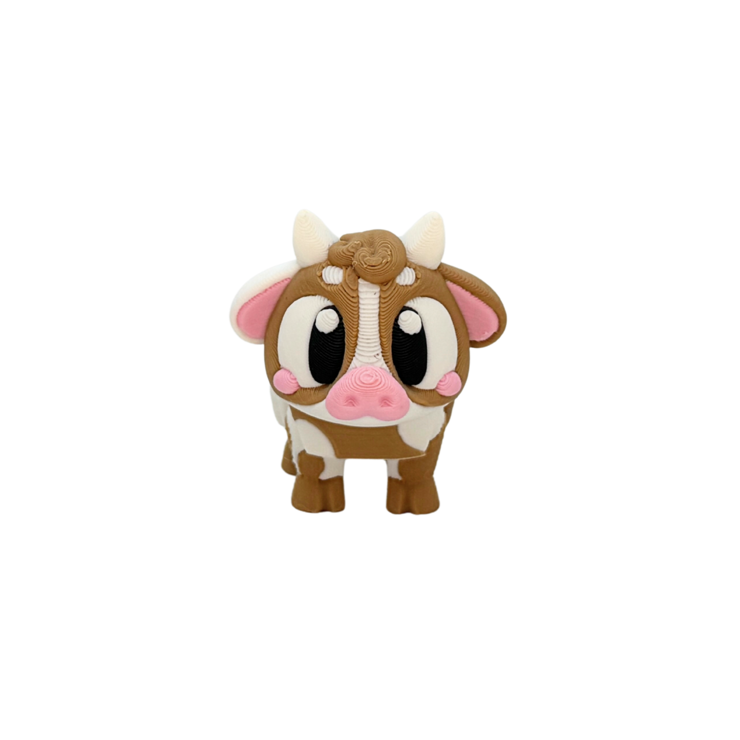 3D Flexi Cow Keychain