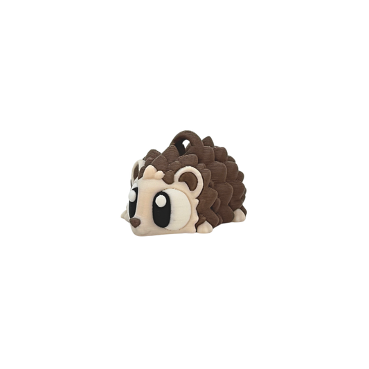 3D Flexi Hedgehog Keychain