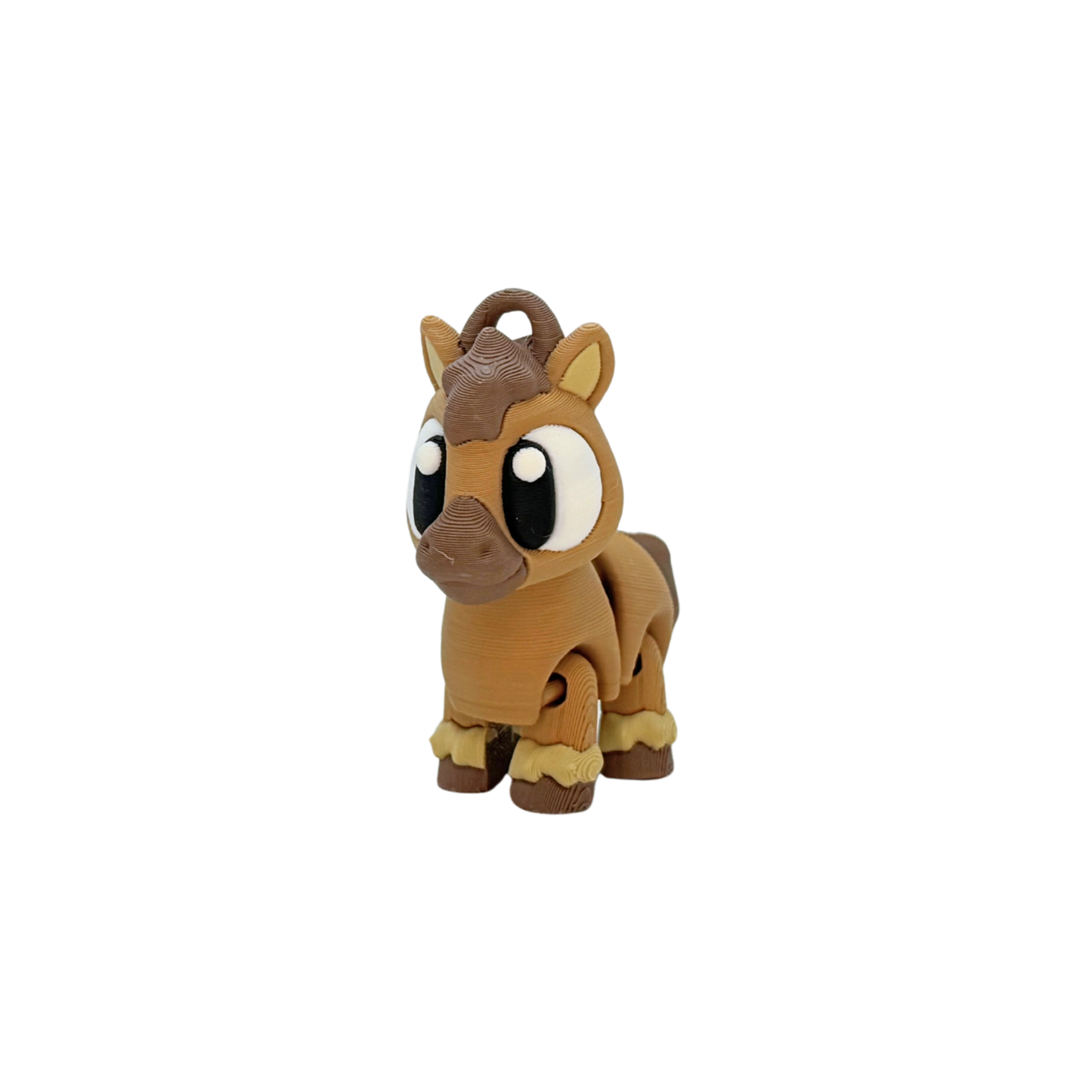 3D Flexi Horse Keychain