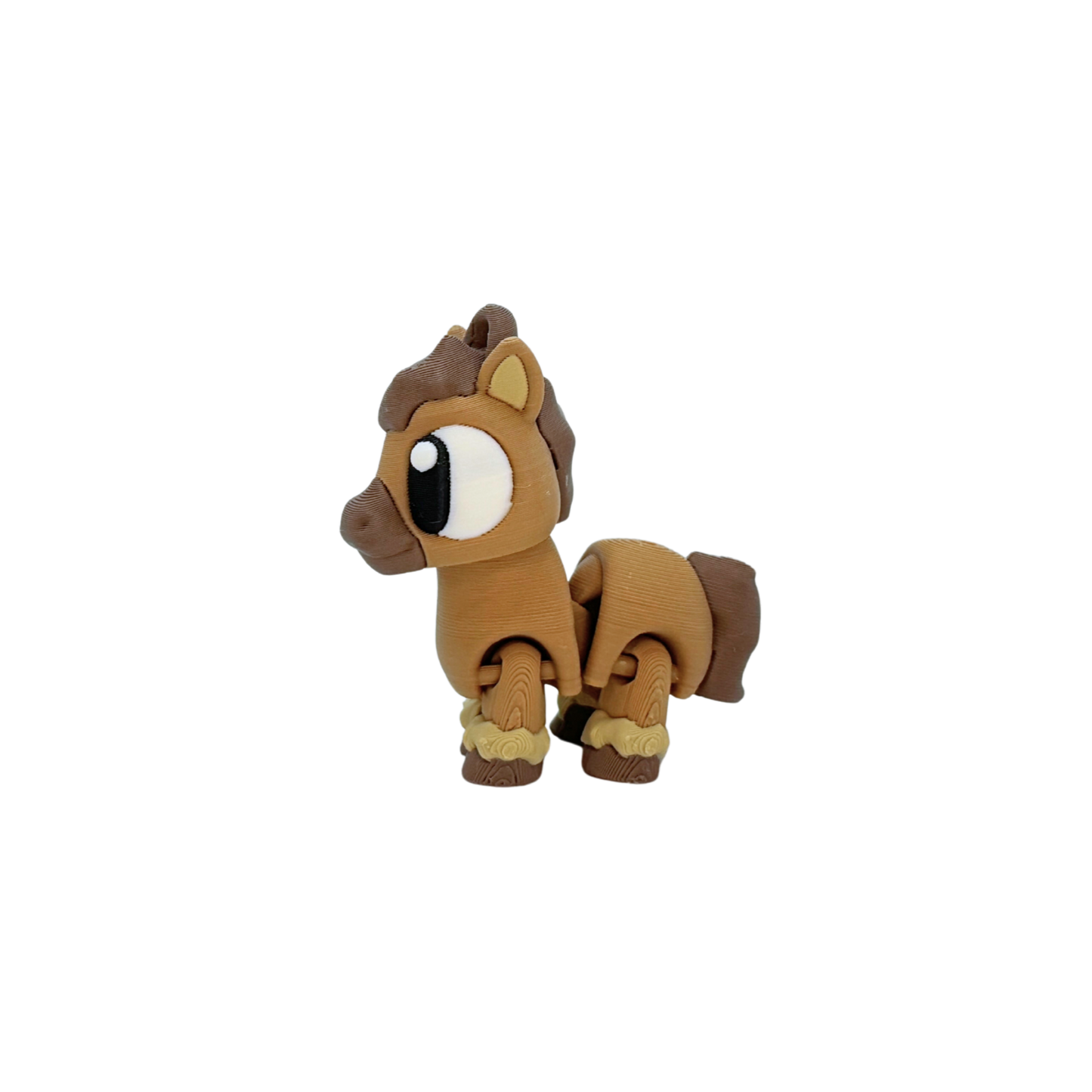 3D Flexi Horse Keychain