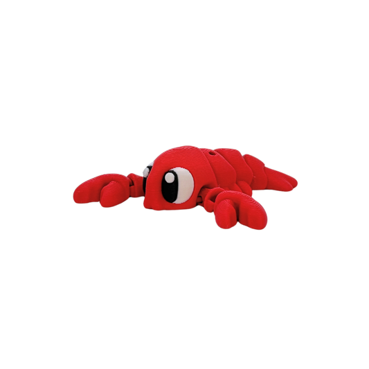 3D Flexi Lobster Keychain