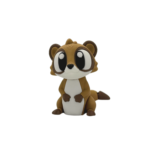 3D Flexi Meerkat Keychain