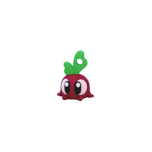 3D Radish Keychain