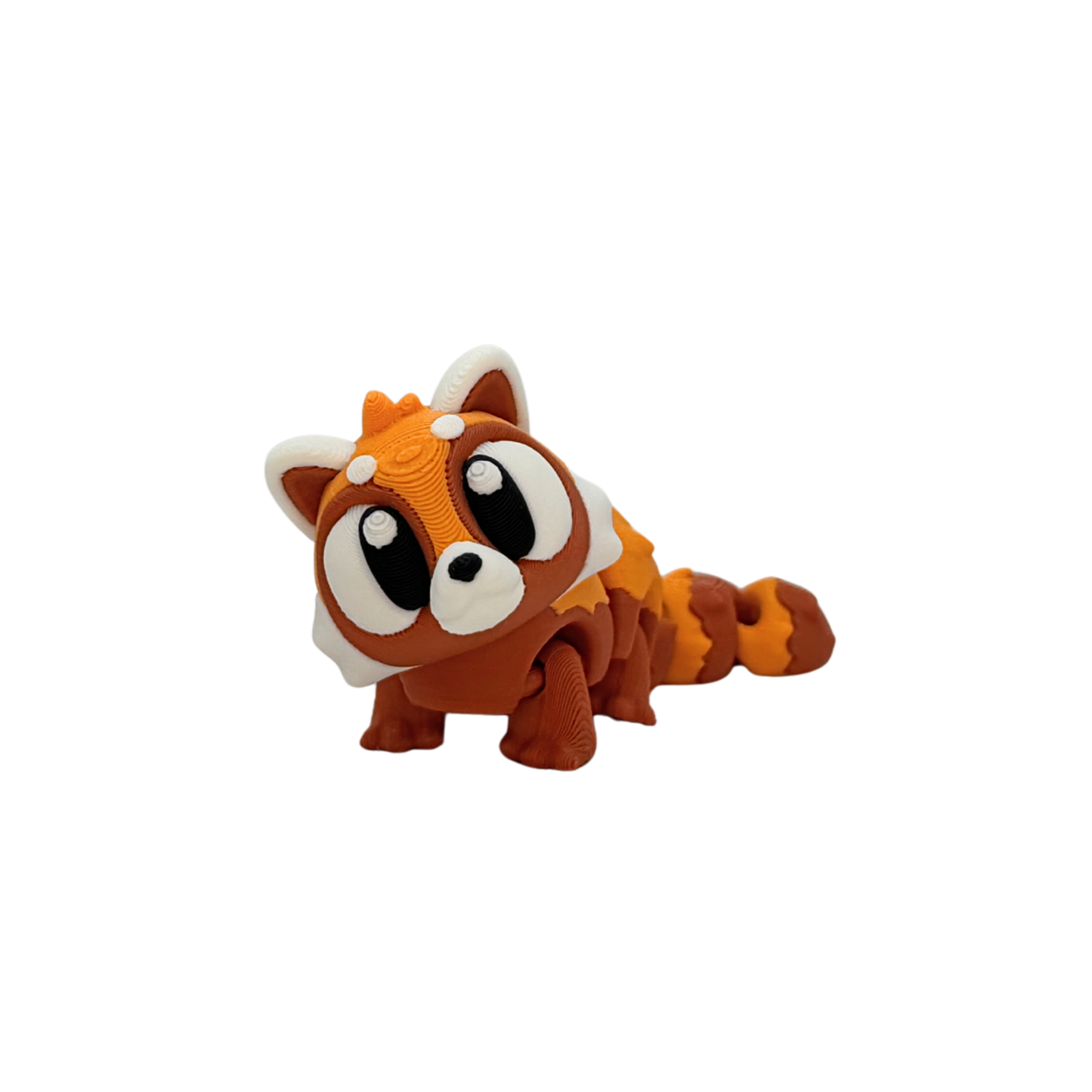 3D Flexi Red Panda Keychain