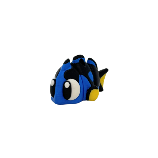 3D Flexi Surgeon Fish Keychain