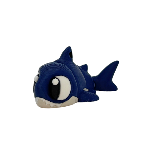 3D Flexi Shark Keychain