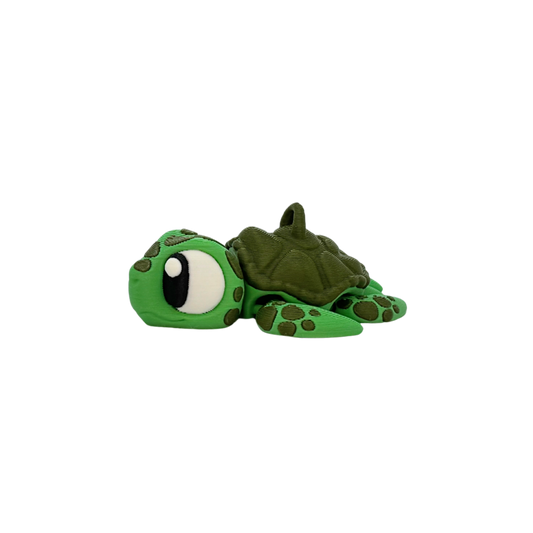 3D Flexi Sea Turtle Keychain