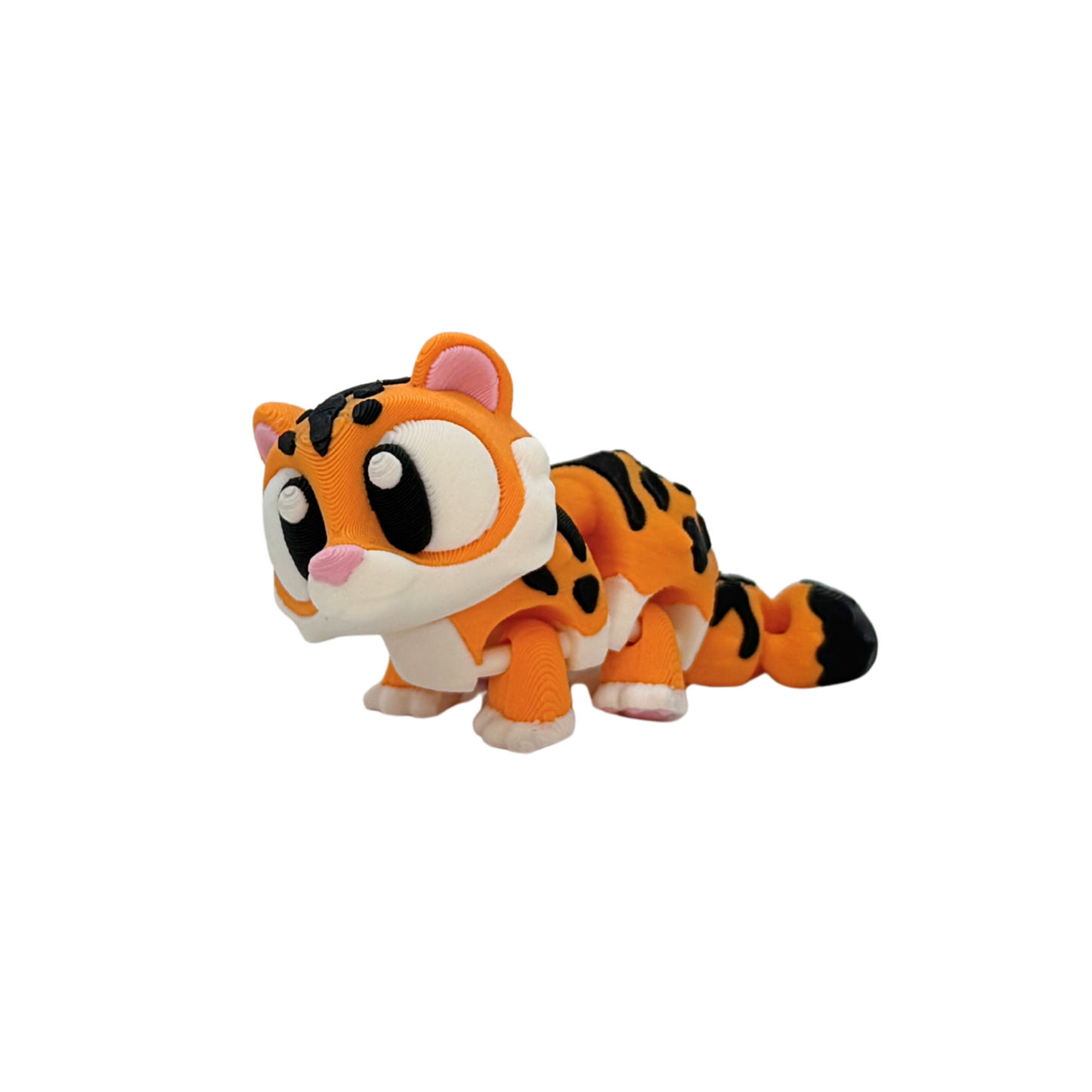 3D Flexi Tiger Keychain