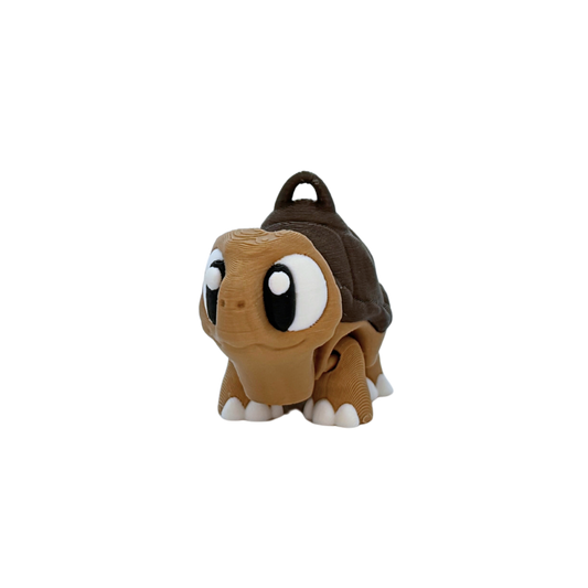 3D Flexi Tortoise Keychain