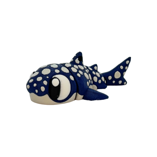 3D Flexi Whale Shark Keychain
