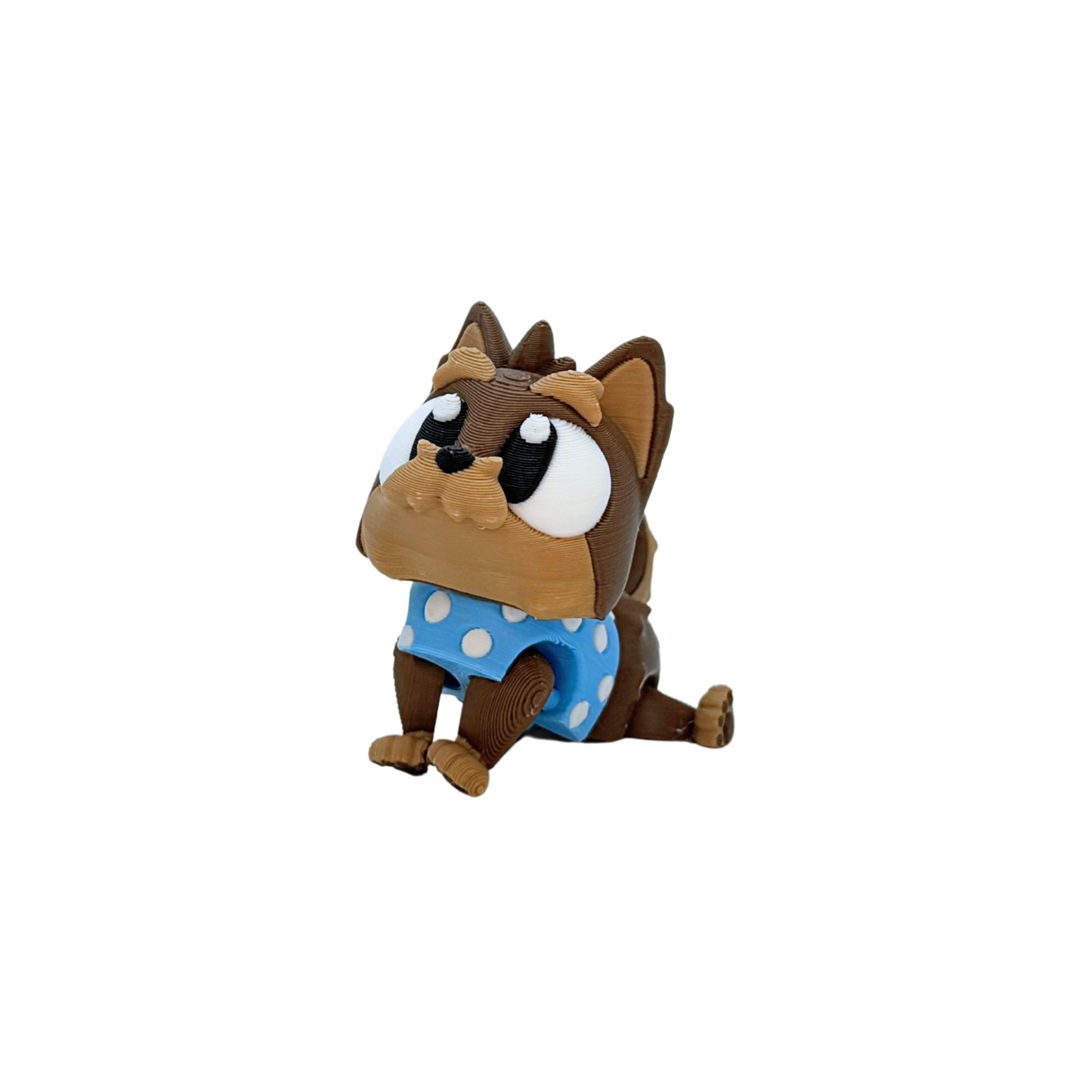 3D Flexi Yorkshire Keychain