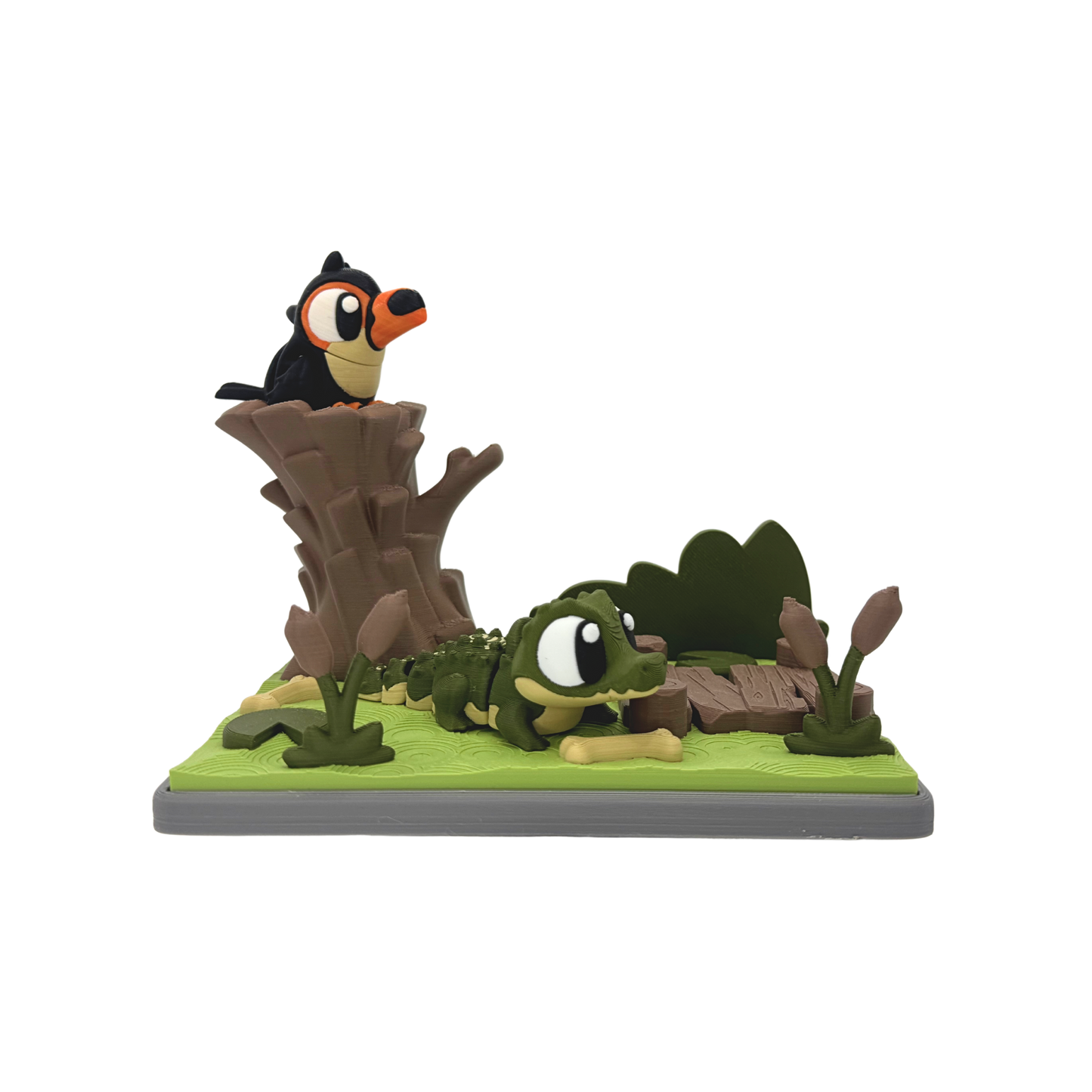 3D Swamp Playset