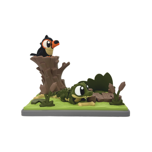 3D Swamp Playset