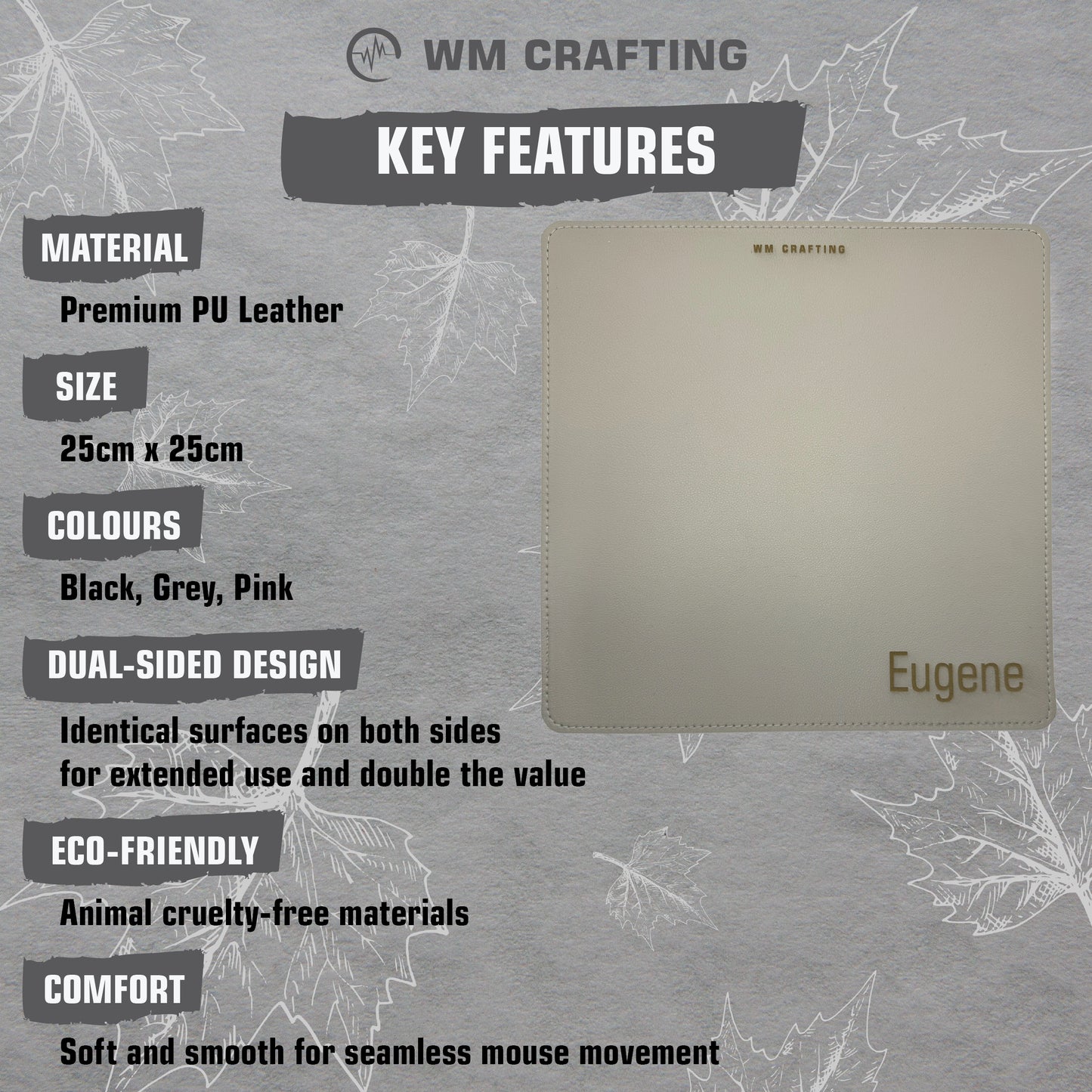 DualSleek Mouse Pad